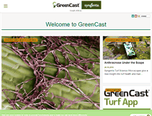 Tablet Screenshot of greencast.co.za